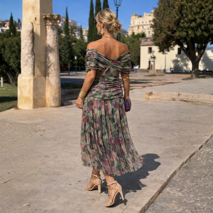 Mikaela | Robe longue élégante et intemporelle