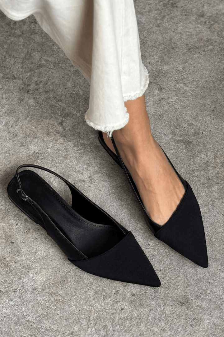 Ballerines slingback Noir