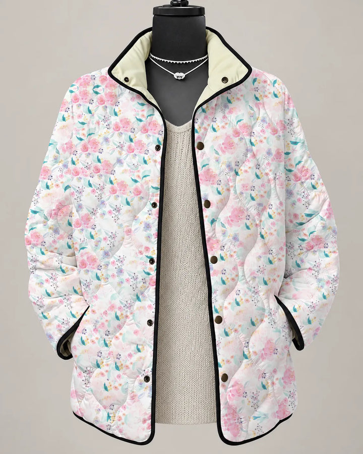 Juliette | Veste Matelassée Roseraie
