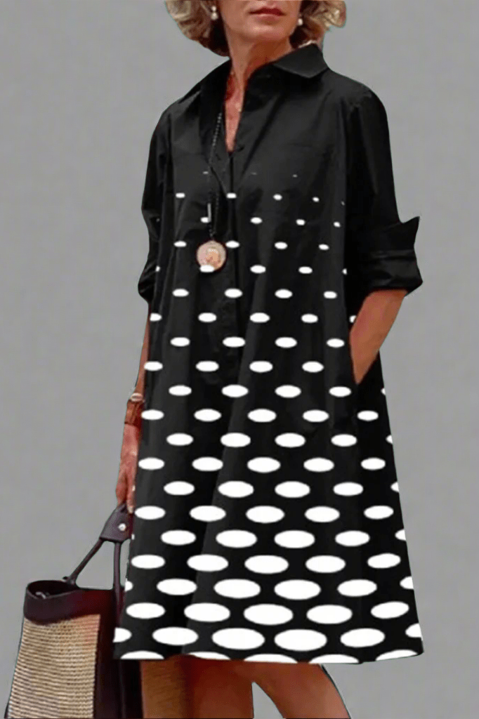 Faith | Robe midi décontractée et élégante