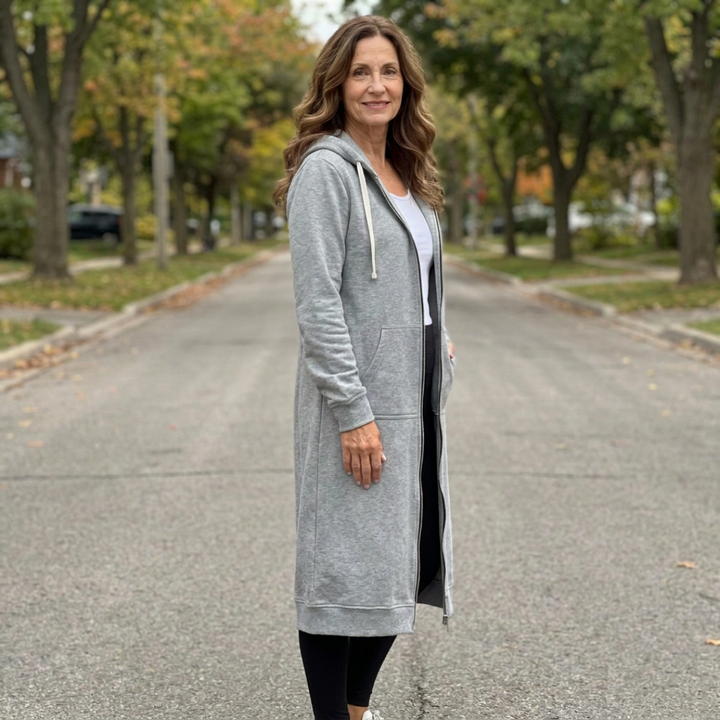 Brixley | Cardigan Long Zippé
