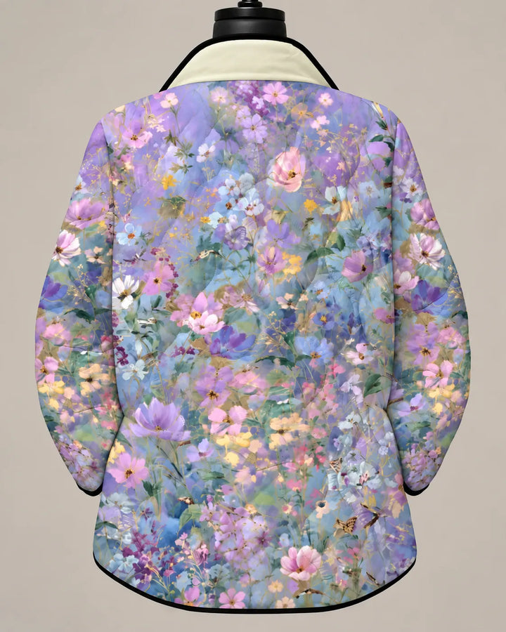 Vivienne | Veste Matelassée Prairie Fleurie