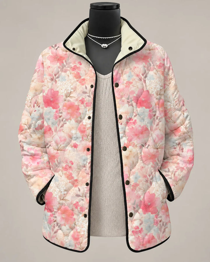Lillian | Veste Matelassée Baies Douces