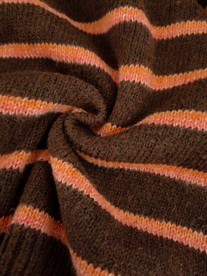 Mabel | Cardigan en Maille Rayé