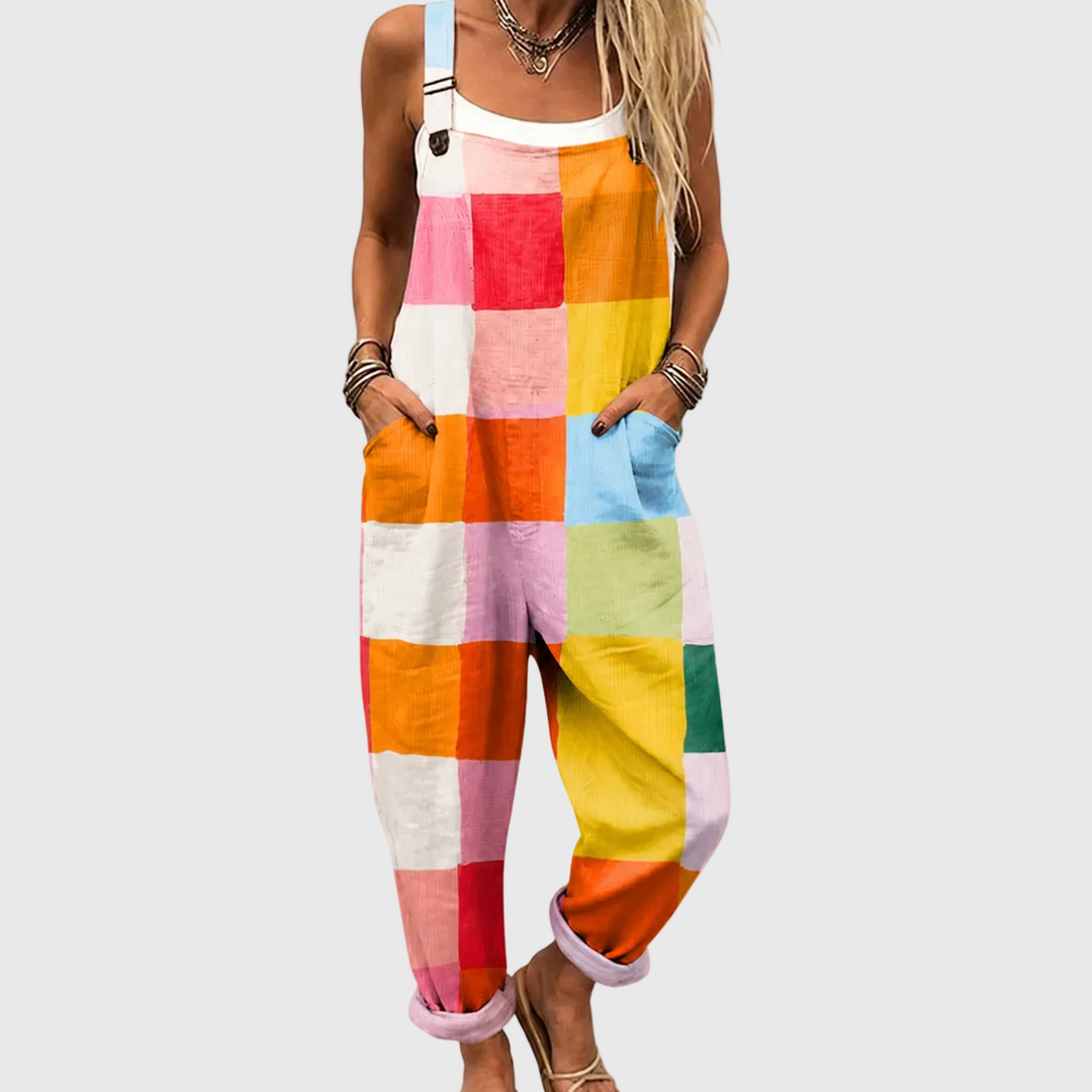 Combinaison color block