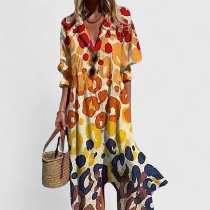 Viona | Robe élégante inspirée du style bohème