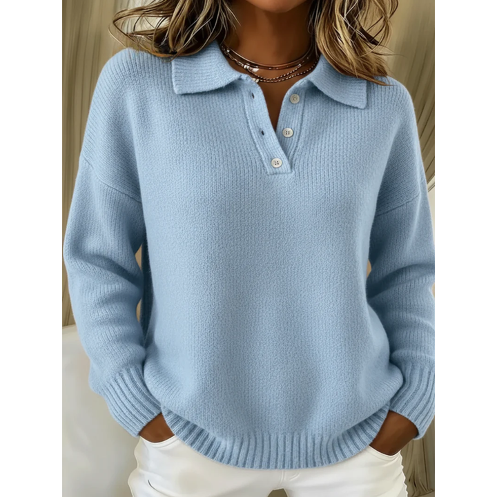 Marine | Pull Polo Doux