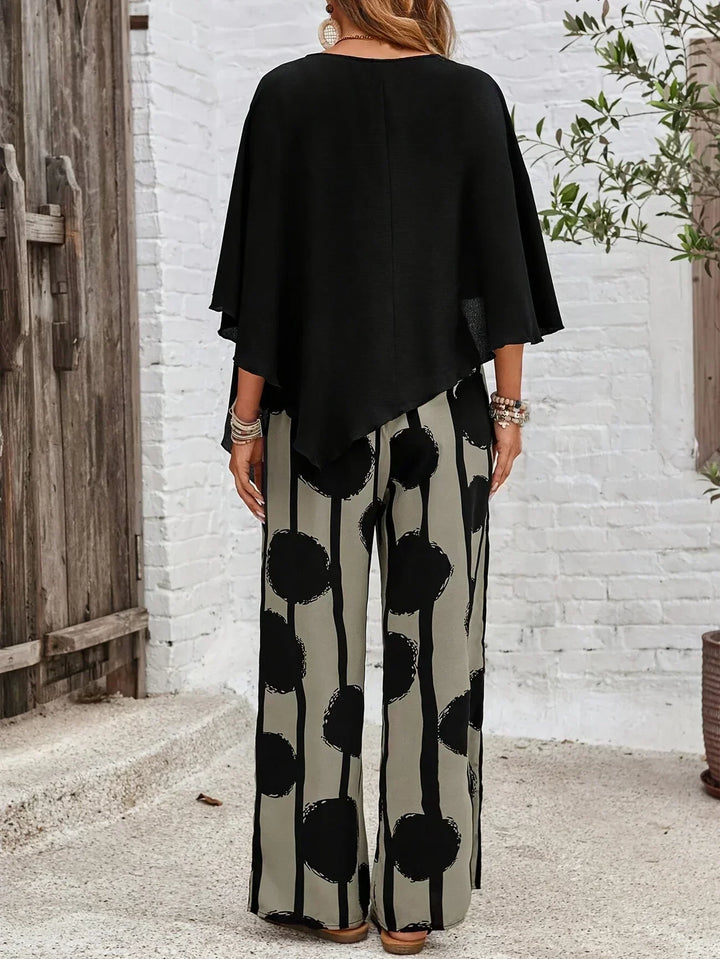 KALLIOPE | ENSEMBLE DEUX PIÈCES À TAILLE ÉLASTIQUE