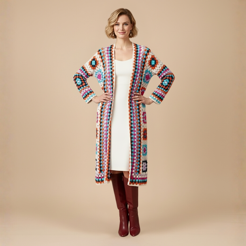 Cardigan Long Bohème