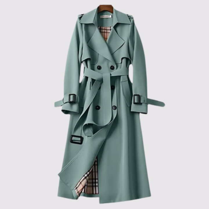 MOREAU LYON | TRENCH LONG À CEINTURE POUR FEMME