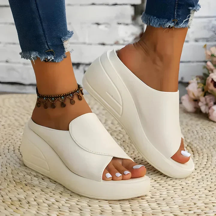 Eliza™ – Sandales compensées orthopédiques à enfiler