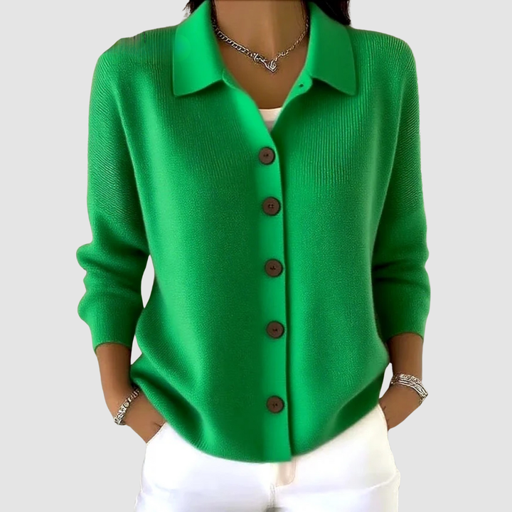 Riah™ | Cardigan en Maille Boutonné