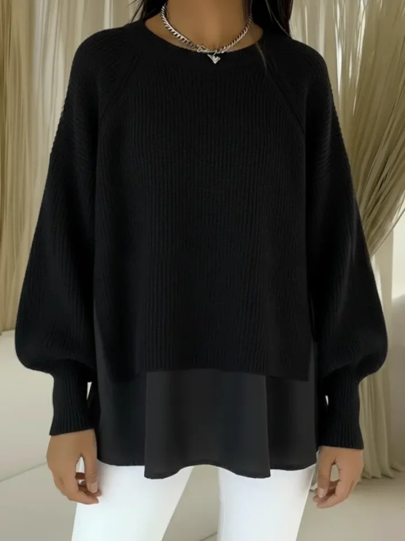 Clotilde | Pull Effet Deux Pièces