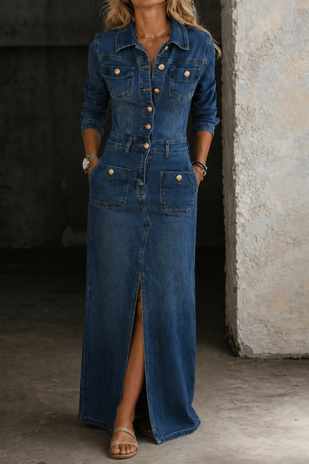 Leila | Veste en jean classique et confortable
