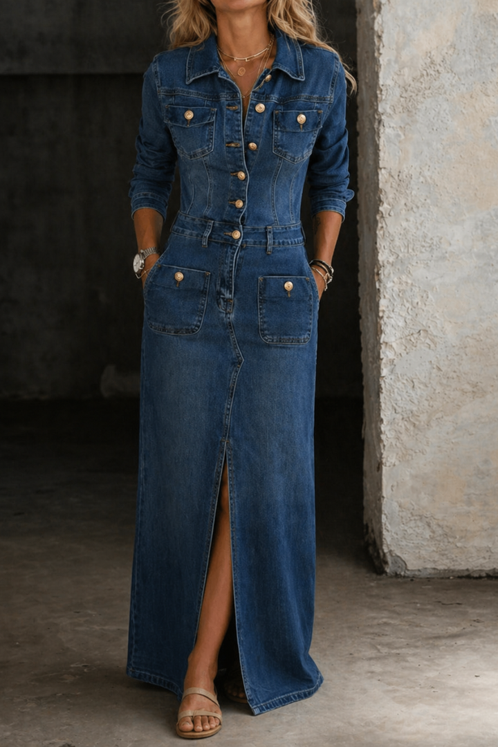 Leila | Veste en jean classique et confortable