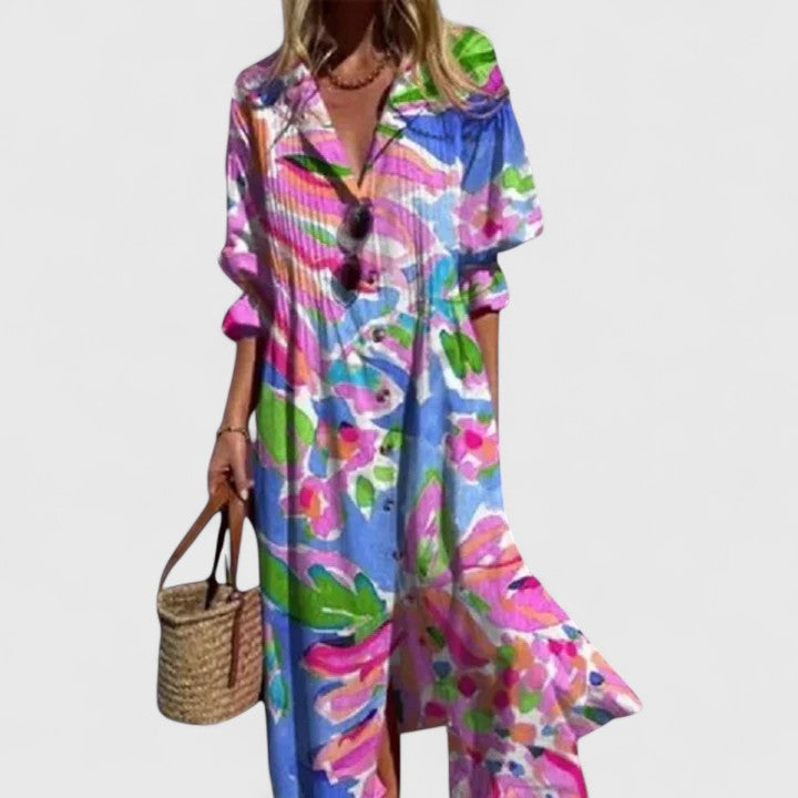 Viona | Robe élégante inspirée du style bohème