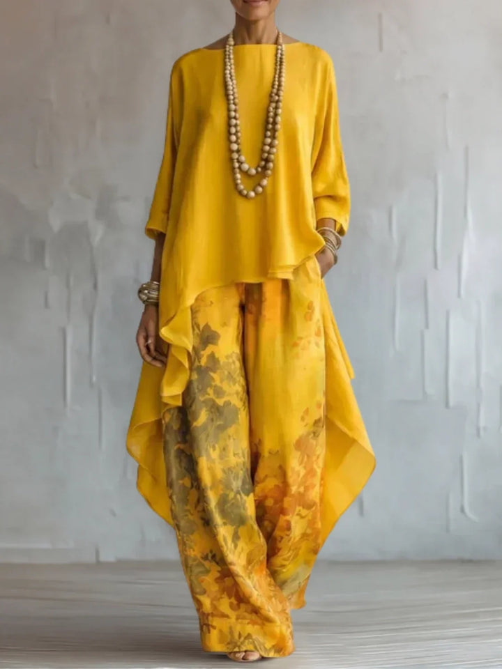 Genevra | Ensemble floral asymétrique