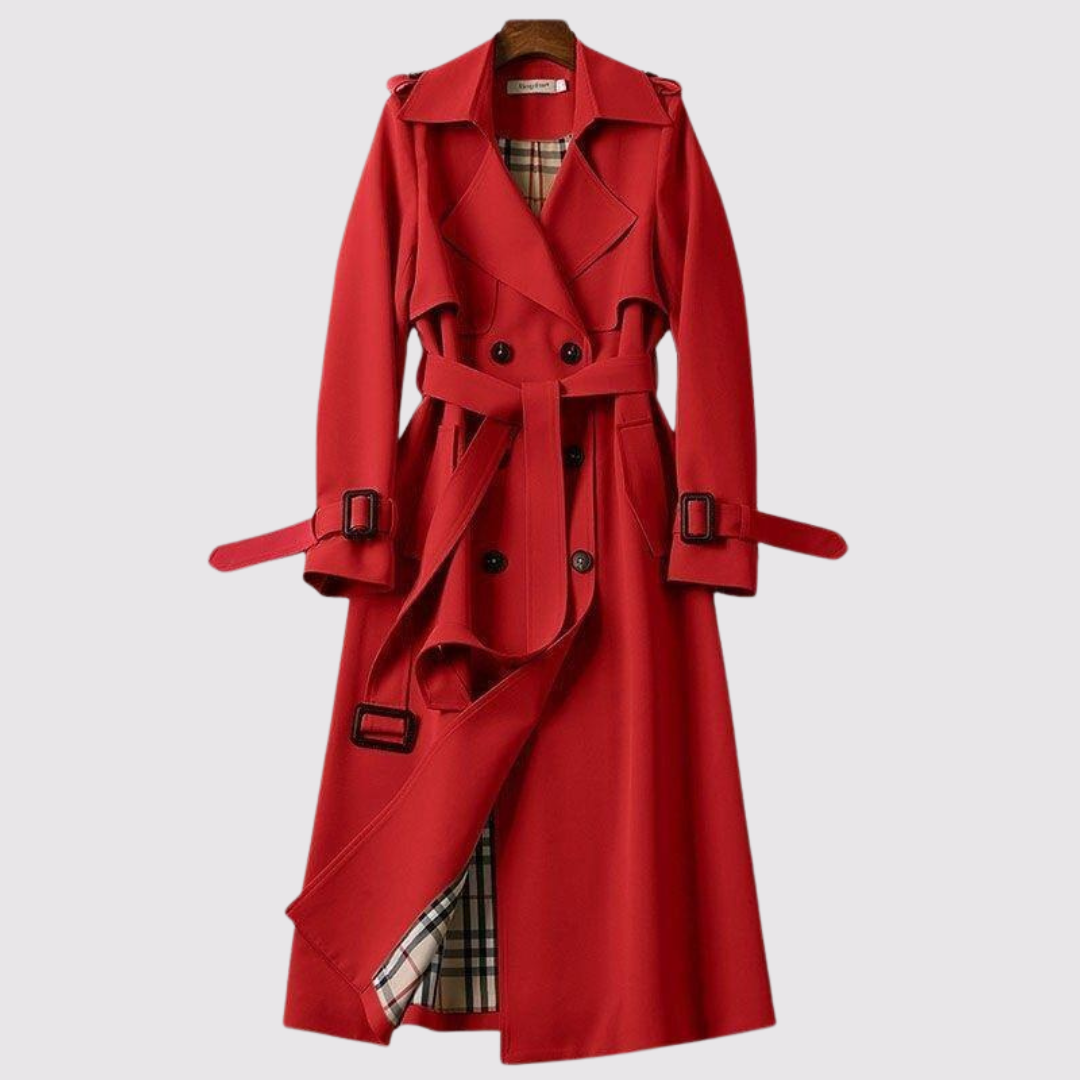 MOREAU LYON | TRENCH LONG À CEINTURE POUR FEMME