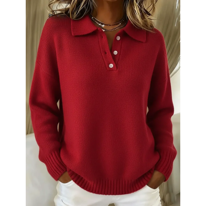 Marine | Pull Polo Doux