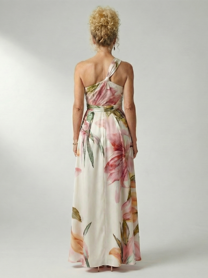 Amiel™ Robe longue légère à imprimé floral