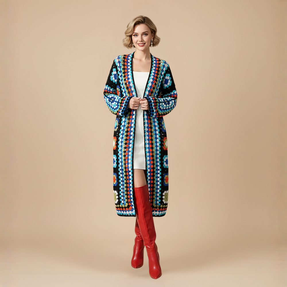 Cardigan Long Bohème