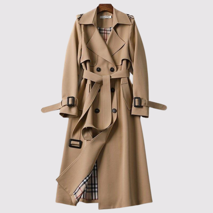 MOREAU LYON | TRENCH LONG À CEINTURE POUR FEMME