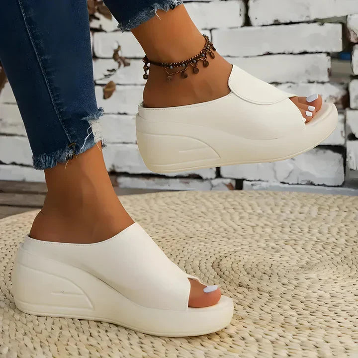 Eliza™ – Sandales compensées orthopédiques à enfiler
