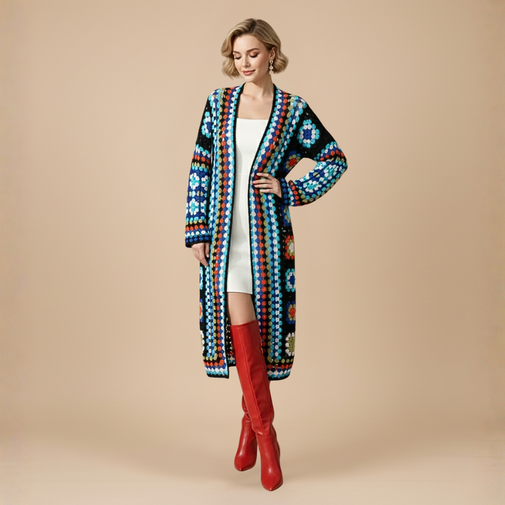 Cardigan Long Bohème
