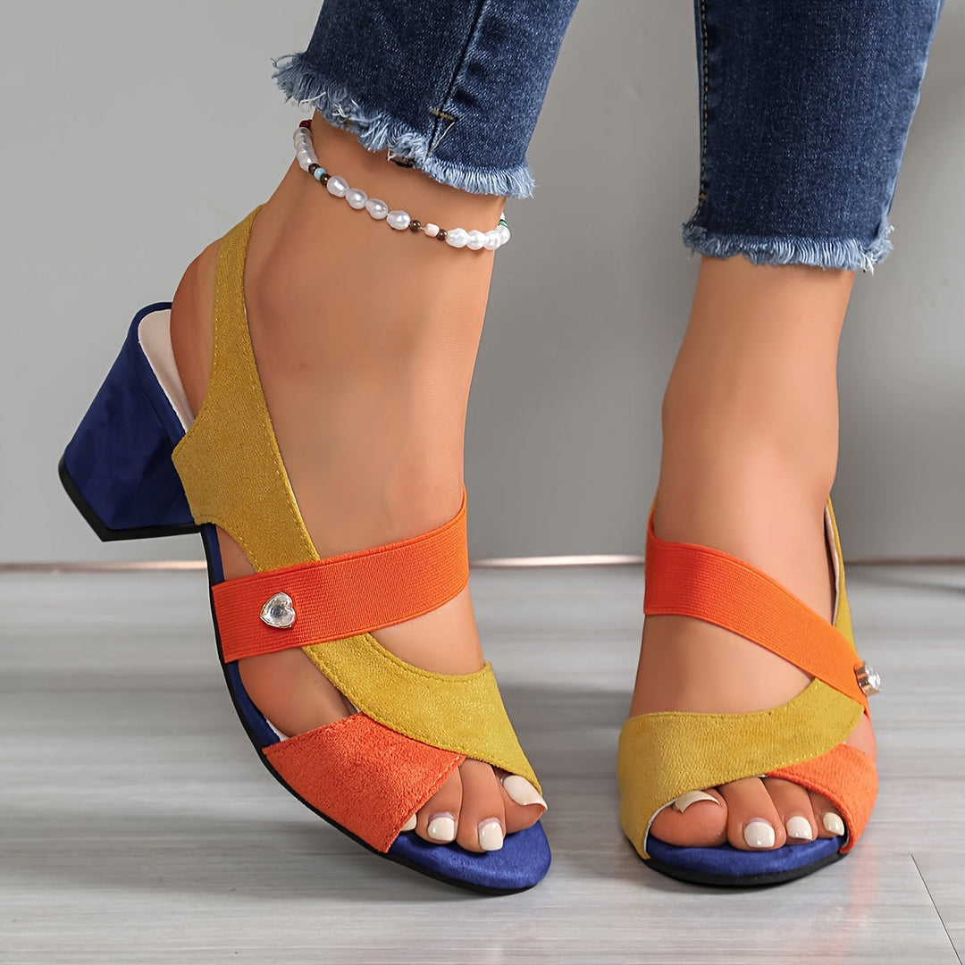 Lucia™ | Escarpins à talon bloc orthopédiques et confortables
