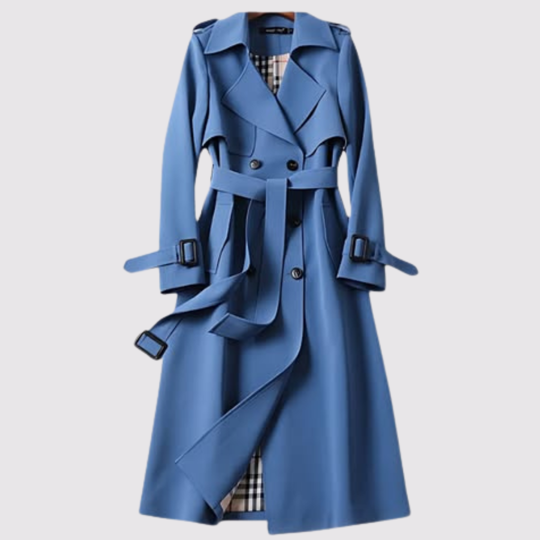 MOREAU LYON | TRENCH LONG À CEINTURE POUR FEMME
