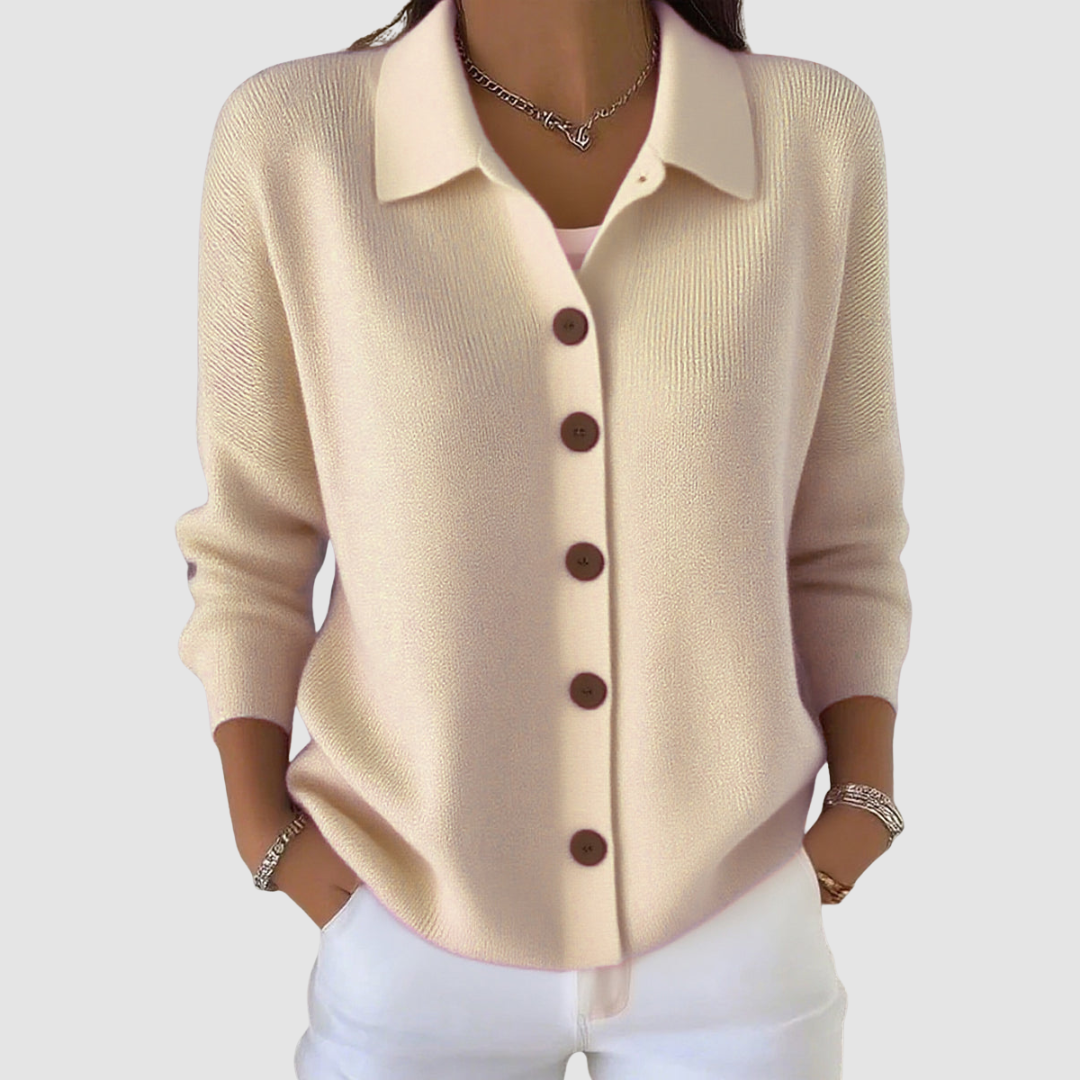 Riah™ | Cardigan en Maille Boutonné