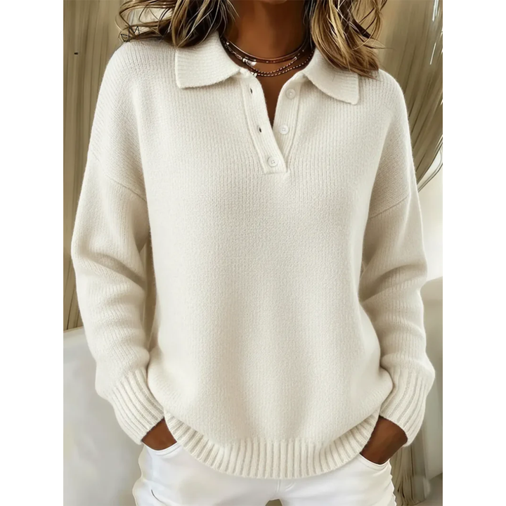 Marine | Pull Polo Doux