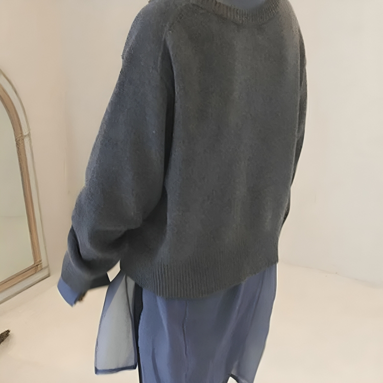 Luna | Cardigan à Boutonnage Asymétrique