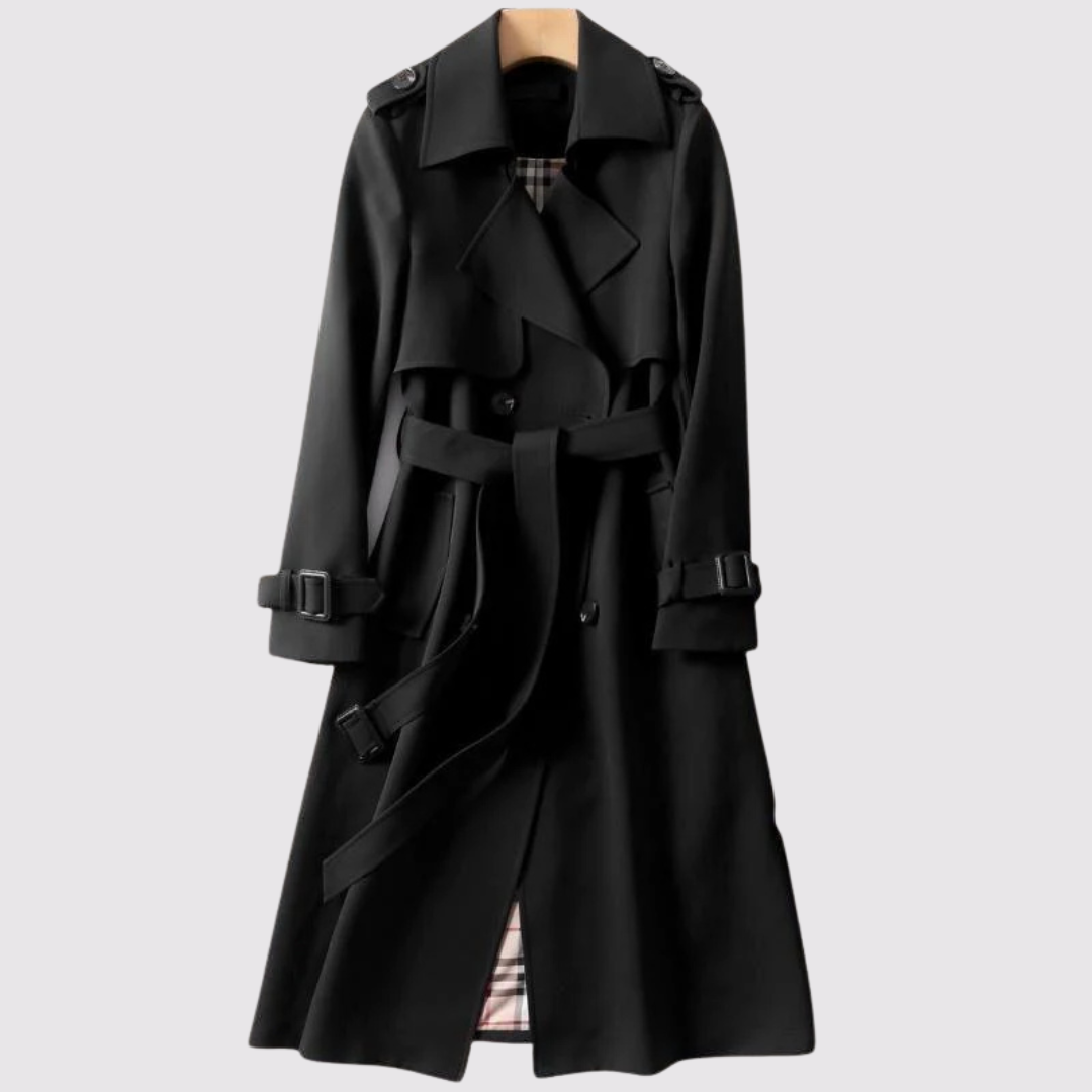 MOREAU LYON | TRENCH LONG À CEINTURE POUR FEMME