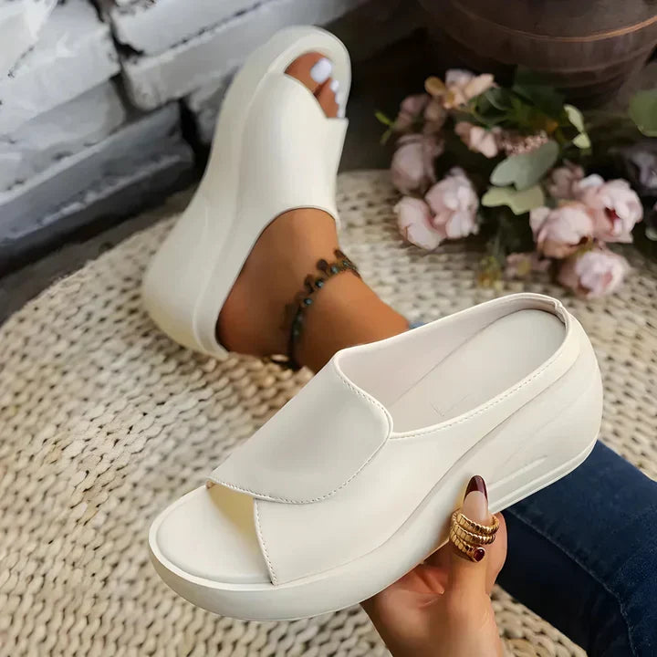 Eliza™ – Sandales compensées orthopédiques à enfiler