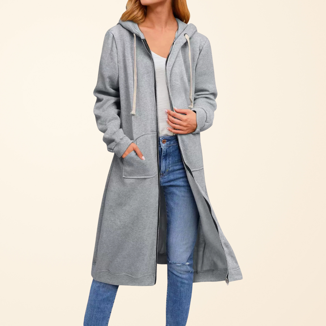 Brixley | Cardigan Long Zippé