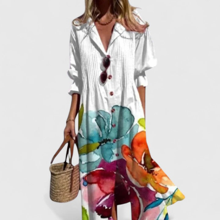 Viona | Robe élégante inspirée du style bohème