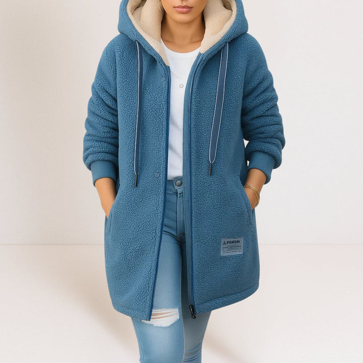 Marceline | Veste à capuche douillette pour un style quotidien sans effort