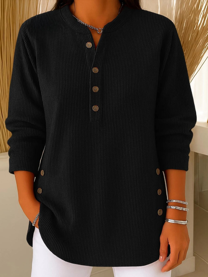 Noëlle | Tunique Henley avec Boutons