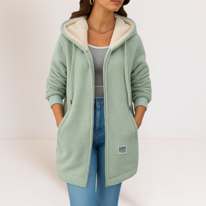Marceline | Veste à capuche douillette pour un style quotidien sans effort
