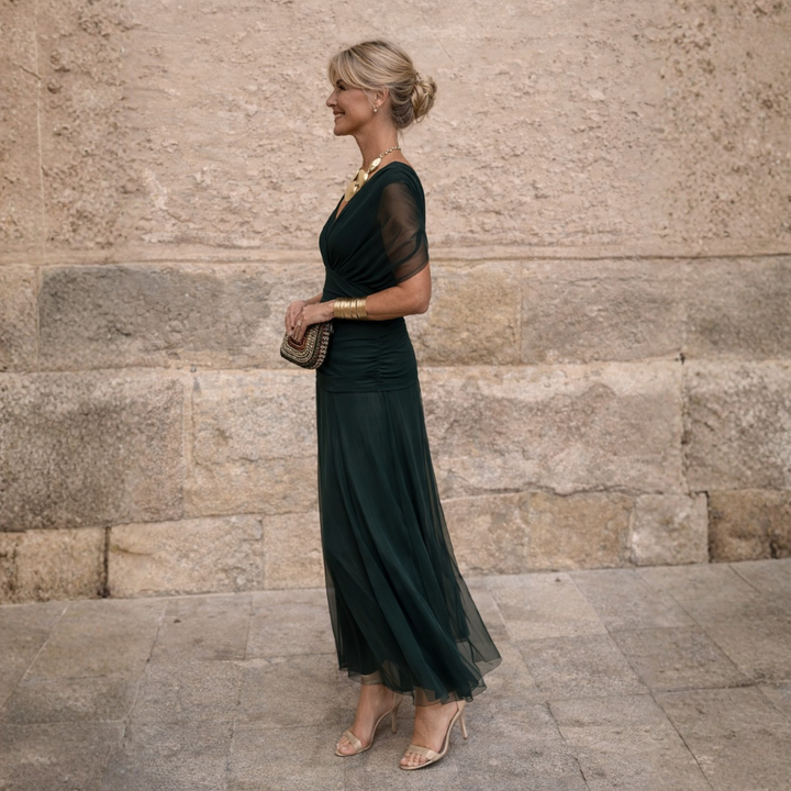 Lydia™ | Robe Longue à Épaules Dénudées