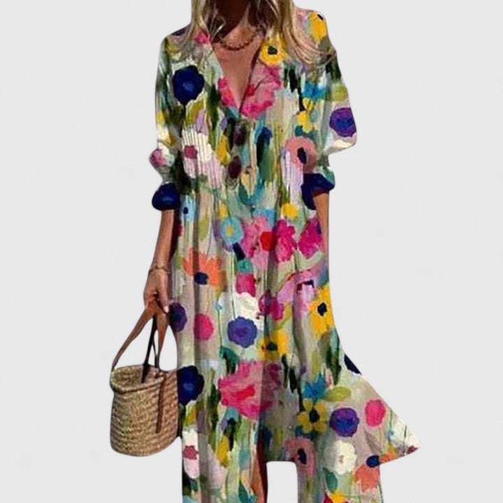 Viona | Robe élégante inspirée du style bohème