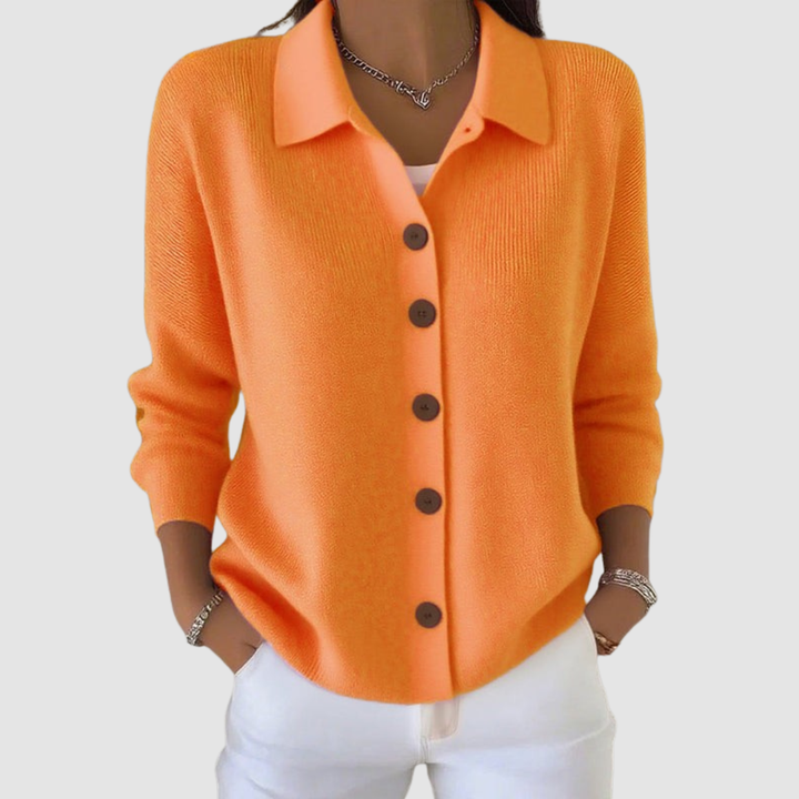 Riah™ | Cardigan en Maille Boutonné