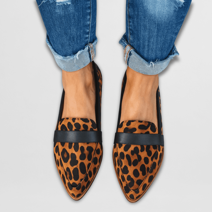 Élodie – Élégants mocassins plats en suédine douce et souple