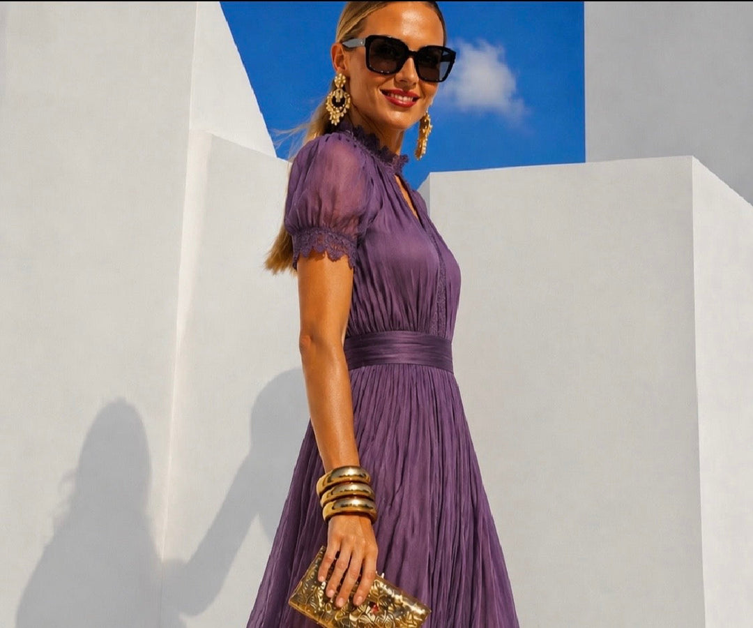 Lamberty™ | Robe en Chiffon Élastique