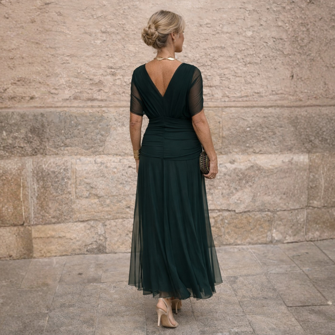 Mikaela | Robe longue élégante et intemporelle
