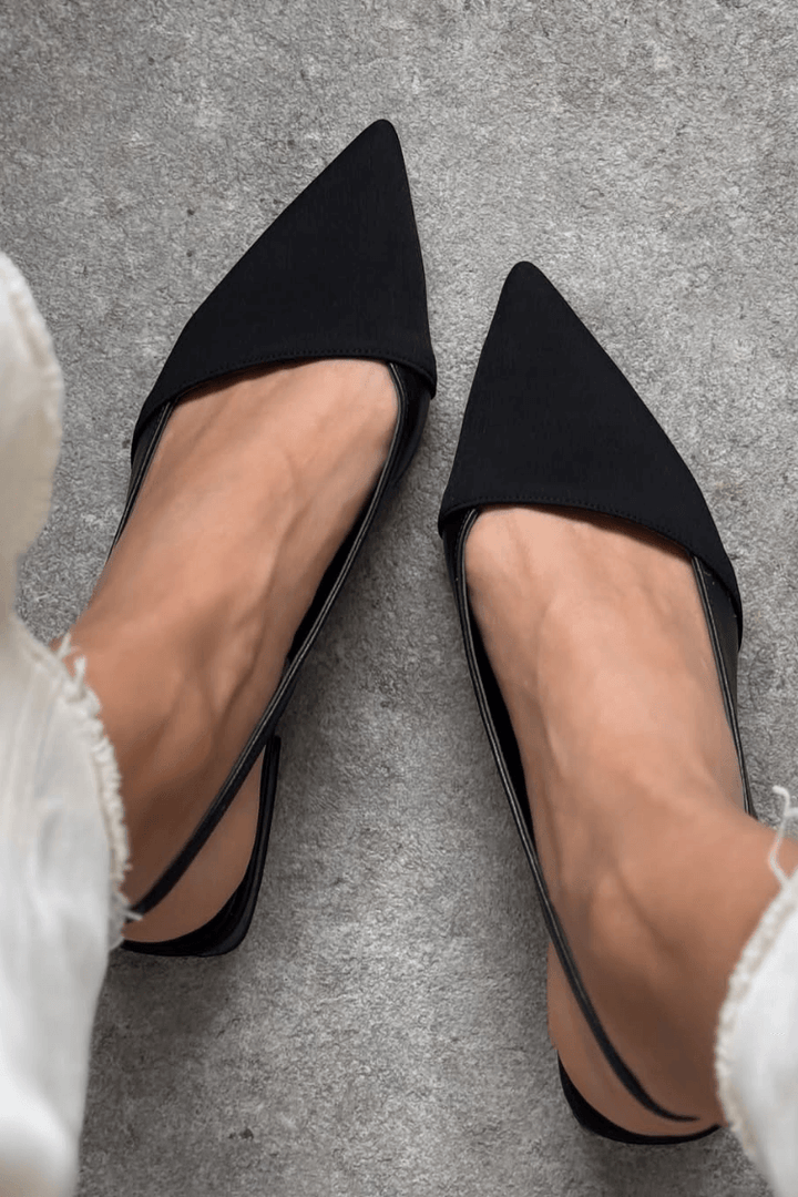 Ballerines slingback Noir