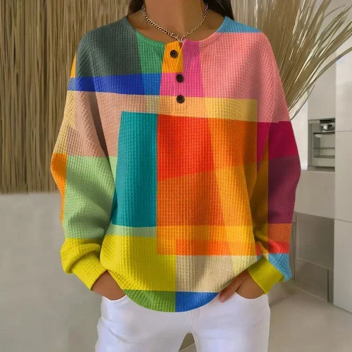Constance | Pull Gaufré à Double Couche