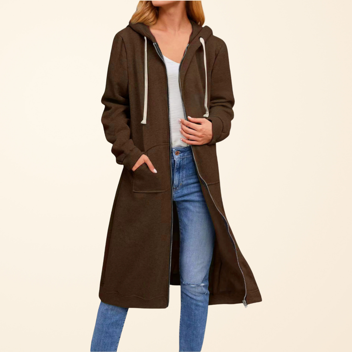 Brixley | Cardigan Long Zippé