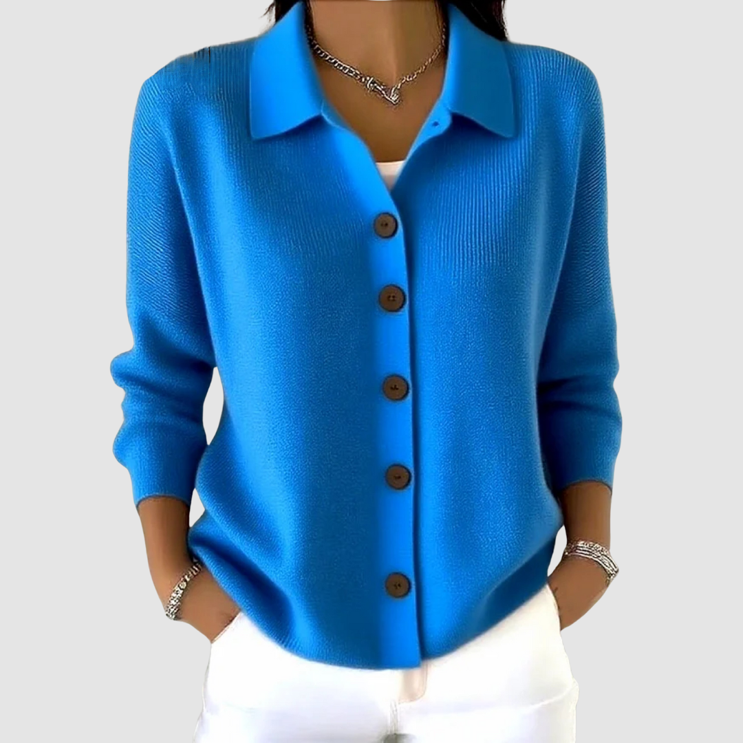 Riah™ | Cardigan en Maille Boutonné